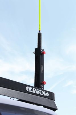 323X78X86mm soporte multifuncional para asta de bandera para soporte de asta de bandera de aluminio