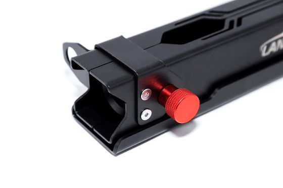 Soporte de asta de bandera de aluminio resistente a la oxidación 323X78X86mm para Jeep Multifuncional