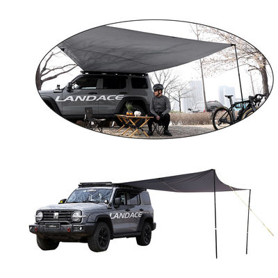 1500-2000 mm Índice de resistencia al agua 4x4 Techo de la tienda de campaña de la parte superior Toldo lateral para la aventura del techo del coche