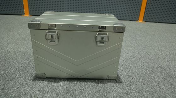 A prueba de oxidación e impermeable 6 kg de aluminio para acampar al aire libre Caja de almacenamiento 575*375*273mm