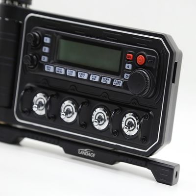 Panel de la plataforma de soporte de radio de la consola central de Wrangler con superficie anodizada dura