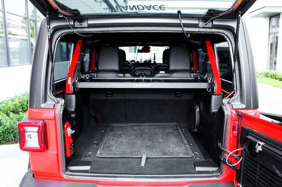 15.7kg Estante interior para Jeep Wrangler JL Expansión del maletero de almacenamiento personalizado