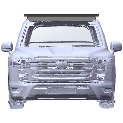 Cesta de techo de aleación de aluminio para Toyota Fortuner 150 * 142 * 5 Tamaño acabado de recubrimiento en polvo