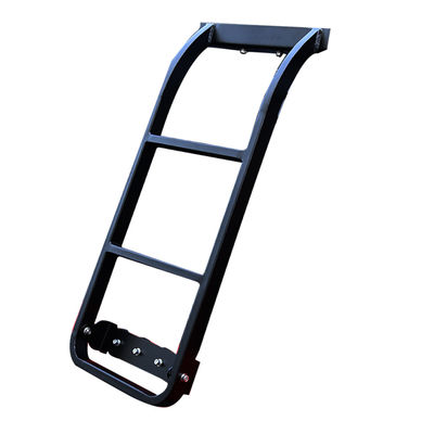Repuesto de techo y escalera lateral de aluminio para todo terreno 4x4 para artículos esenciales para acampar