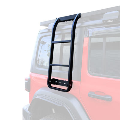 Repuesto de techo y escalera lateral de aluminio para todo terreno 4x4 para artículos esenciales para acampar