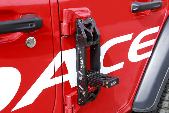 2020- Pedal de gancho de puerta lateral anodizante de aleación de aluminio duro duro para Jeep Wrangler JL JK