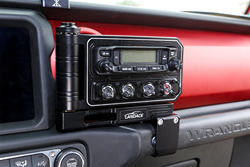 Panel de interruptores de Jeep Wrangler con soporte de aleación de aluminio y montaje de ángulo ajustable