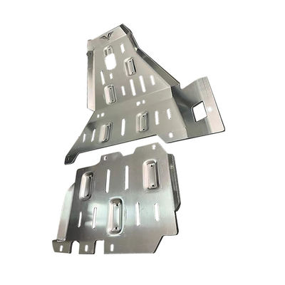 Jeep Wrangler JL JK 4x4 de aleación de aluminio bajo el motor Protección de protección placa de deslizamiento negro