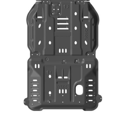 Accesorios de camioneta de recogida de acero de magnalium bajo la protección de la cubierta para DONGE RAM 5 mm de espesor