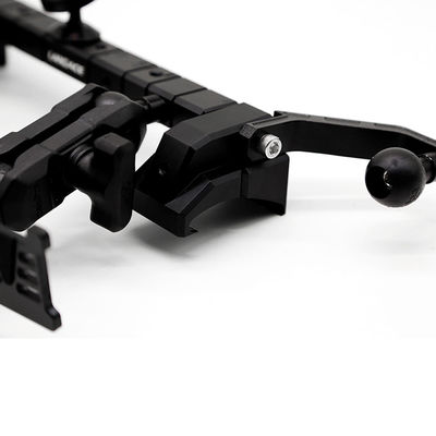 Soporte de consola central de aleación de aluminio para soporte de teléfono de automóvil multifunción sin cargador