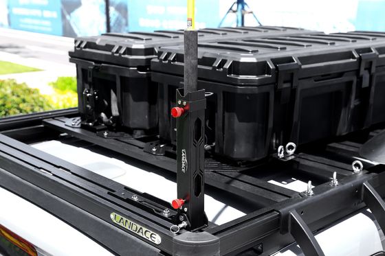 Sistemas de extensión de bastidores de techo de automóviles, escaleras laterales, porta radio de vehículos con recubrimiento en polvo
