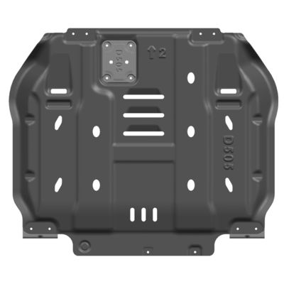 Vía de envío Aire/Tierra/Mar Placa de protección de deslizamiento de aleación de magnesio y aluminio para Dodge Ram1500