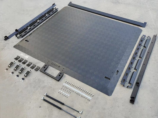 Ford Ranger Pickup cubierta de tono retráctil con material de aleación de aluminio de tipo duro