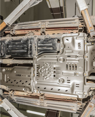 Placa de deslizamiento de tubería de escape de Wrangler JL recubierta de polvo negro personalizada año 2018-2019