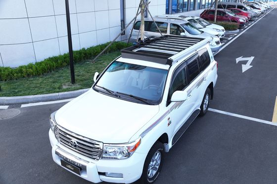 TOYOTA 4Runner LC200 Prado Techo de aleación de aluminio plano con soporte universal 2280*1210*44mm