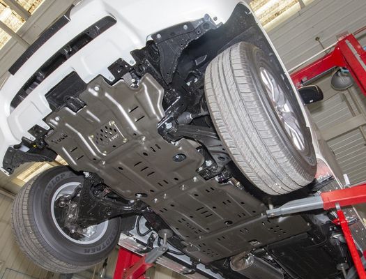 Placa de protección para el deslizamiento de la función Balck para Nissan Patrol Y62 Protección de protección bajo el cuerpo