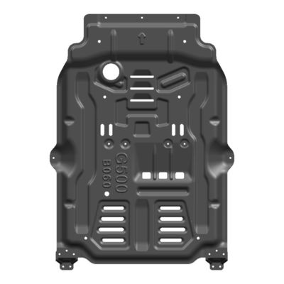 Mercedes-Benz G500 4x4 Accesorios para vehículos Placas de deslizamiento Protección del chasis Pintura negra