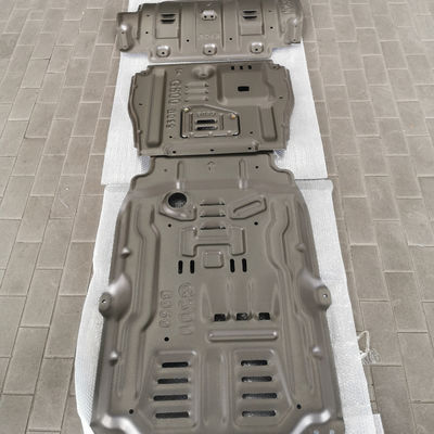 Mercedes-Benz G500 4x4 Accesorios para vehículos Placas de deslizamiento Protección del chasis Pintura negra