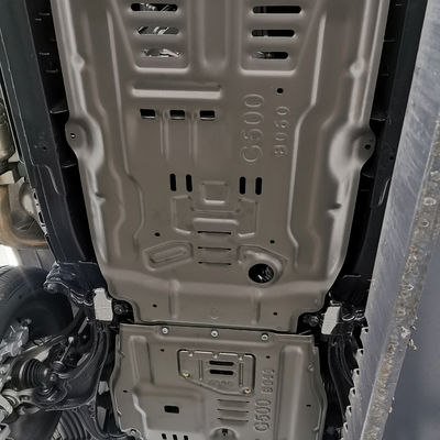 Mercedes-Benz G500 4x4 Accesorios para vehículos Placas de deslizamiento Protección del chasis Pintura negra