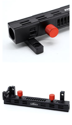 323X78X86mm Portón de cola anodizado duro soporte de asta de bandera para Jeep Wrangler multifunción