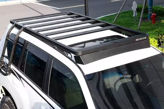 Estantes solares de techo de automóviles de aleación de aluminio universal duraderos para Toyota Land Cruiser Prado LC 150