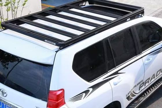 Estantes solares de techo de automóviles de aleación de aluminio universal duraderos para Toyota Land Cruiser Prado LC 150