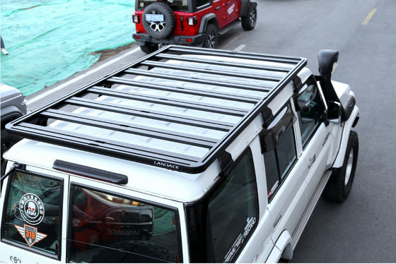 Estantes de techo de aleación de aluminio recubiertos en polvo personalizados 189x122x30 Dimensiones