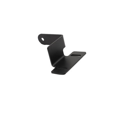 304 Acero inoxidable con techo plano, soporte de montaje de barra de luz para 0,209 kg/pcs Negro