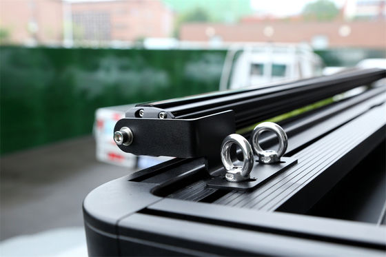 304 Acero inoxidable con techo plano, soporte de montaje de barra de luz para 0,209 kg/pcs Negro