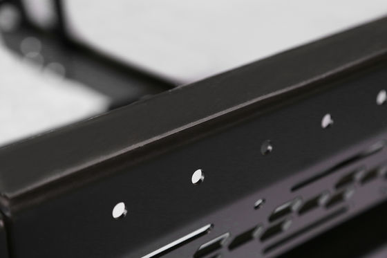 Específicamente autorizado estilo de diseño IP con recubrimiento en polvo negro UTE Tub Rack para cama de camión
