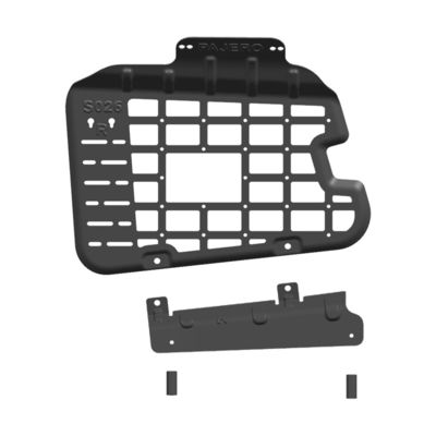 Recuadro de almacenamiento de caja de aleación Ventana de malla Red lateral Ventana colgante Mitsubishi Pajero