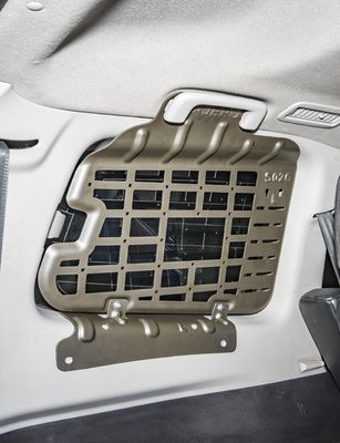 Recuadro de almacenamiento de caja de aleación Ventana de malla Red lateral Ventana colgante Mitsubishi Pajero