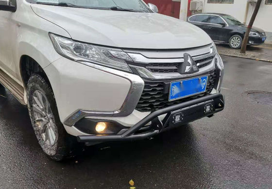 Kit de carrocería de auto de espesor personalizado para Mitsubishi Triton acero delanteros y traseros parachoques