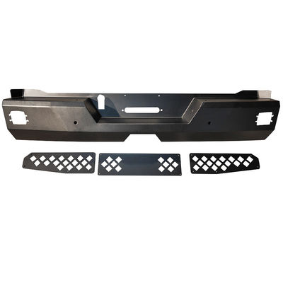 Parachoques traseros de acero Toyota Tundra con soporte de jerrycan y compatibilidad con cabrestante