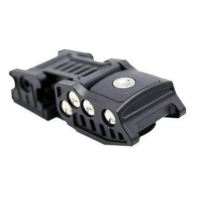 Kit de cerraduras ligero con capucha roja para Jeep Wrangler JK JL NW 0.35KG