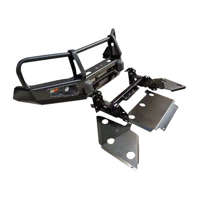 2pcs Kit de carrocería de automóvil recubierto de polvo para Toyota Tacoma Protección de parachoques delanteros y traseros
