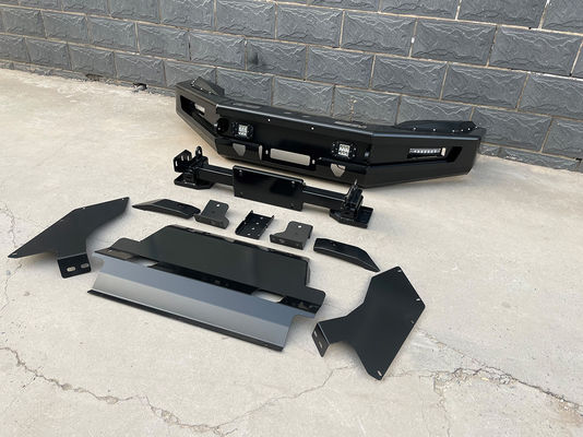Parachoques traseros con soporte de jerrycan y portador de neumáticos de alto rendimiento para Toyota Hilux