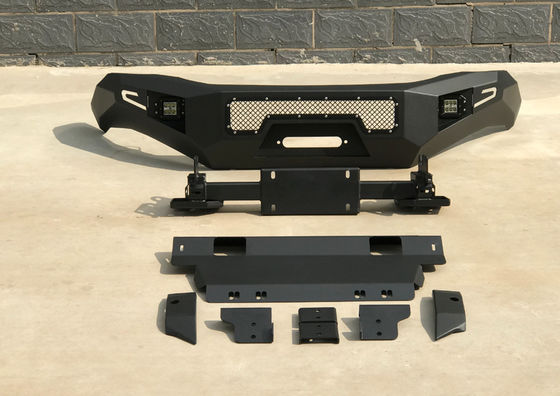 Parachoques traseros con soporte de jerrycan y portador de neumáticos de alto rendimiento para Toyota Hilux