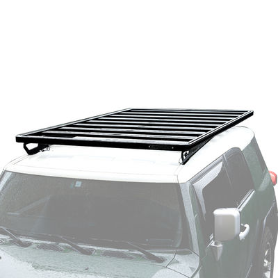 Repuesto de techo de 2235*1380*44mm con recubrimiento de polvo negro para Toyota 4 Runner Truck FJ Cruiser