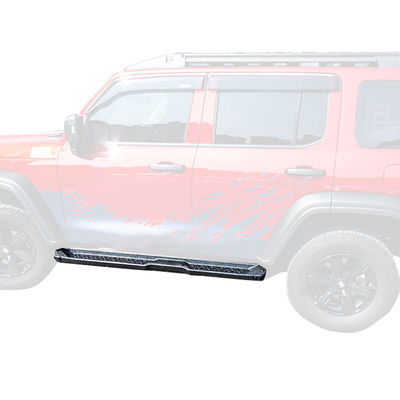 Jeep Wrangler JL JK Tabla de correr de pedal lateral con recubrimiento en polvo de aleación de aluminio