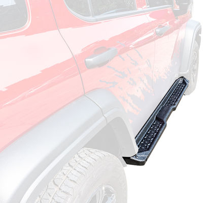 Jeep Wrangler JL JK Tabla de correr de pedal lateral con recubrimiento en polvo de aleación de aluminio