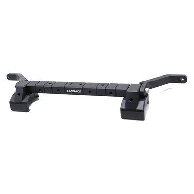 Superficie de anodizado duro panel de mando soporte de teléfono montaje conjunto B para Jeep Wrangler accesorio