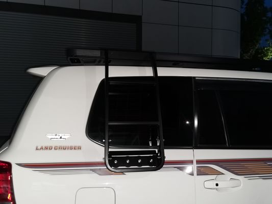 Aluminio negro de aleación universal TOYOTA LAND CRUISER LC200 Roof Racks de automóviles largos con techo solar
