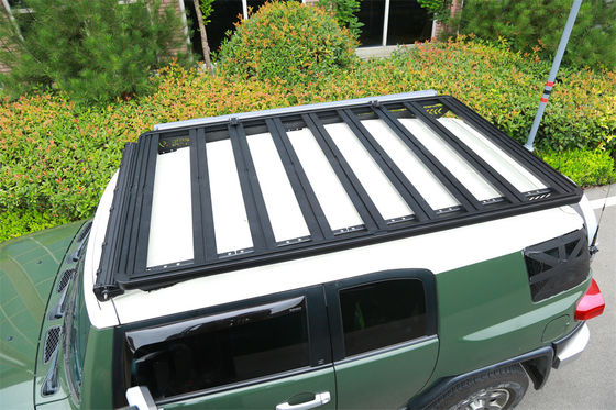 Universal de aleación de aluminio negro techo solar cochera para TOYOTA FJ CRUISER robusto diseño