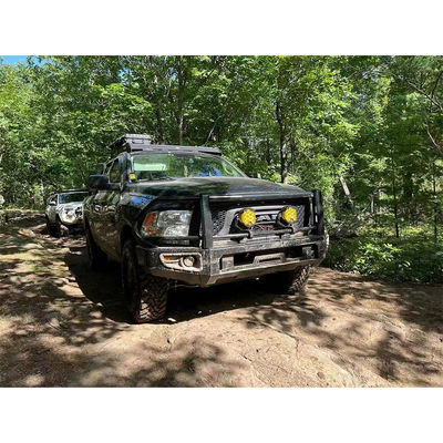 Parachoque delantero para Dodge Universal Winch Tire Jerrycan Carrier Bull Bar Parachoque trasero para automóviles