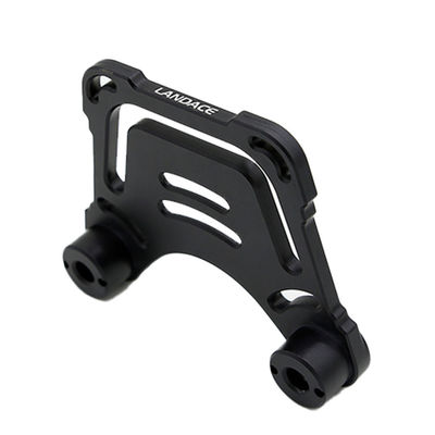 Luz de conducción LED de aleación de aluminio negro un soporte de montaje de pilar para Wrangler JL JK