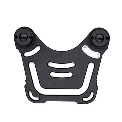Aluminio de aleación negro LED soporte de luz de conducción Un pilar montado para Jeep Wrangler JL JK