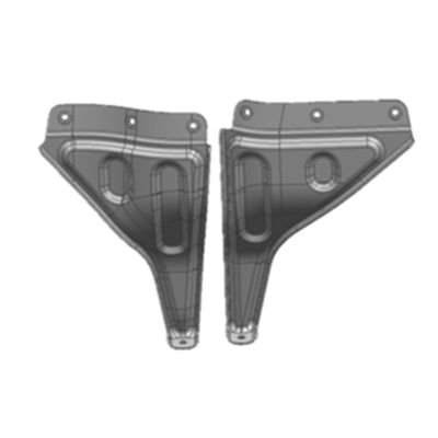 Placa de deslizamiento de la brújula del Jeep con protección debajo del cuerpo de la transmisión en recubrimiento en polvo
