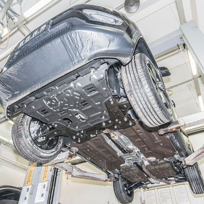 Placa de deslizamiento de la brújula del Jeep con protección debajo del cuerpo de la transmisión en recubrimiento en polvo