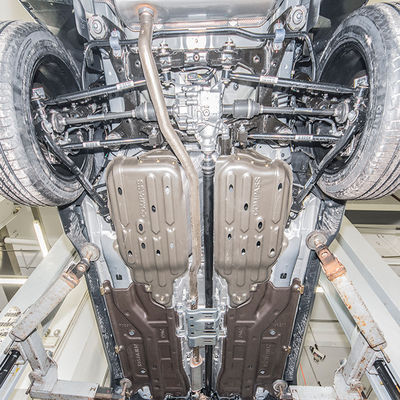 Placa de deslizamiento de la brújula del Jeep con protección debajo del cuerpo de la transmisión en recubrimiento en polvo